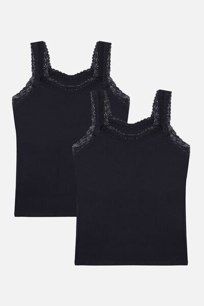 koza iç giyim قميص داخلي نسائي بحزام من الدانتيل مكون من قطعتين