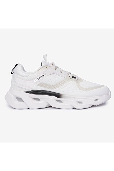 Greyder Erkek Beyaz Siyah Spor Ayakkabı 4Y1SA17183
