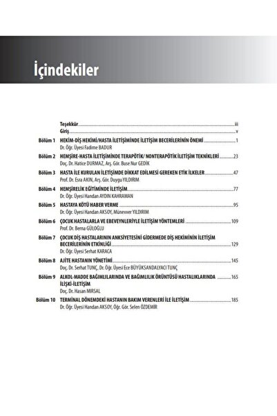 Nobel Tıp Kitabevleri Hekim-Hasta İletişimi / Hemşire-Hasta İletişimi Teori-Örnek Vakalar