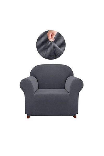 uytm Single Lycra Sofa Sofa Sofa Bed Cover - 1 Piece with Elastics