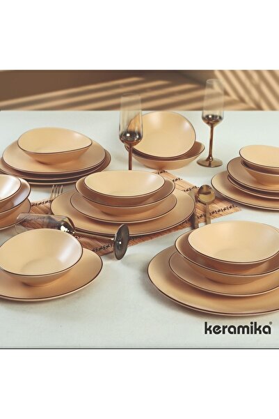 Keramika Takım Yemek Stella 6 Kişilik 24 Parça