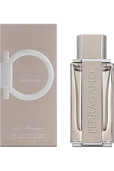 Salvatore Ferragamo Bright Leather Herren Deodorant Edt 100 ml