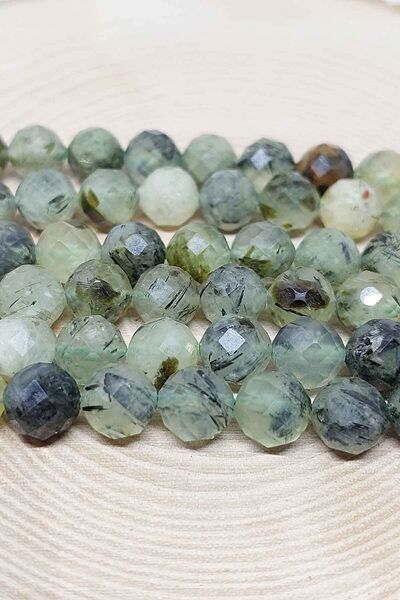 Yasamtohumu PRİNAYT Преніт браслет - фасетований, півнитка 8 мм, довжина 18 см