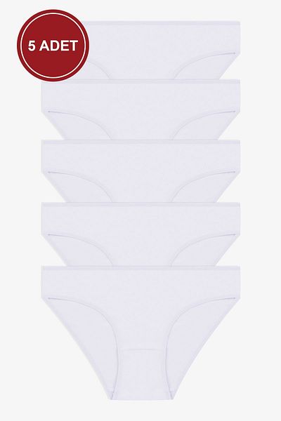 koza iç giyim Women's 5-Piece Lycra Panties