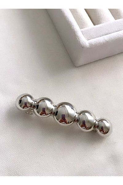 VNS Accessories Cataramă automată model Pinterest din metal (7,5 cm)