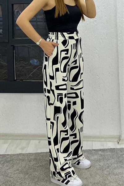 NESLİHAN KOCA ZR MARKA MUADİLİ KREP KUMAŞ PANTOLON