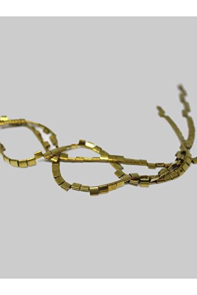 Yasamtohumu Duljina narukvice od hematitnog kamena - polu-lanac sa dvostrukom...