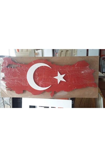 Yerli Xps Strafor Köpük Bayrak Harita 46x110