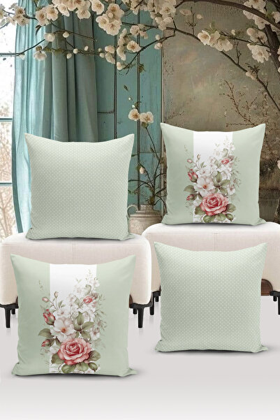 Filamente Набір чохлів для подушок з 4-х частин з двостороннім цифровим друко...