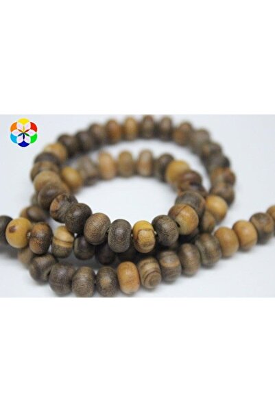 Yasamtohumu Brățară de mărgele de măslin Lungime jumătate - 5*8 mm (18 cm lun...