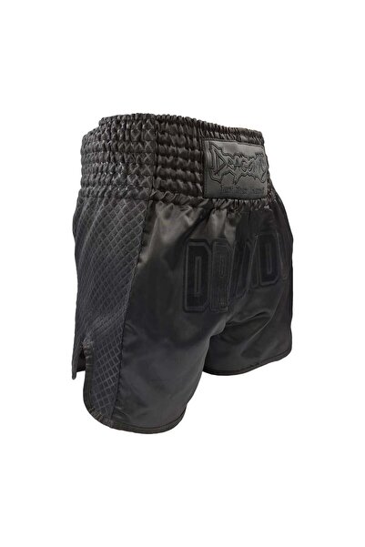 Dragondo MT3025 Black Night Muay Thai Şortu Siyah Antrenman Şortu