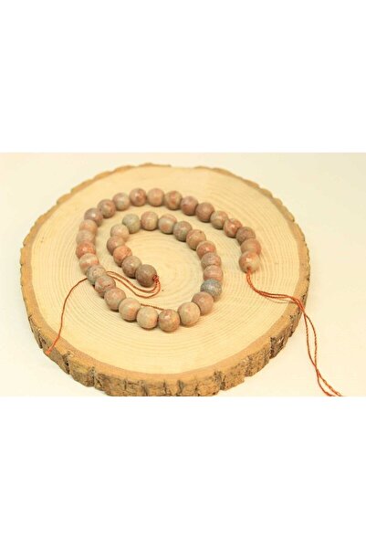 Yasamtohumu Dužina narukvice od jaspis kamenja - pola niza 9-10mm raspona (25...