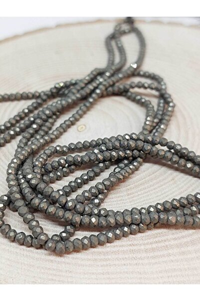 Yasamtohumu Perla od piritnog kamena - pola niza, fasetirana kroj, 2.5*2mm - ...