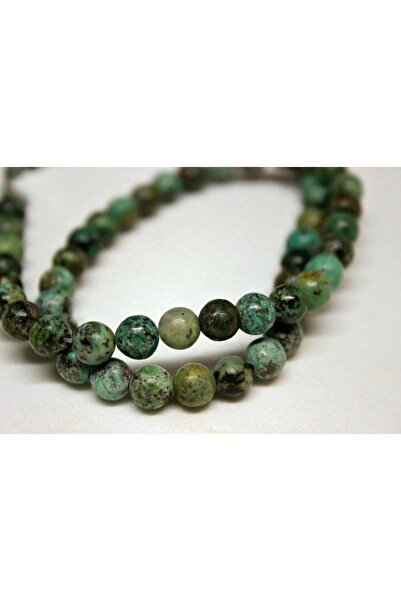 Yasamtohumu Браслет з африканським турмаліном - півколір, 6 мм, королівська я...