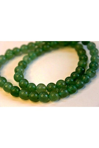 Yasamtohumu سوار نصف سلسلة بحجر افينتورين 6 ملم - طول 18 سم