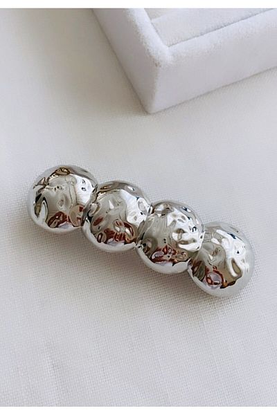 VNS Accessories Cataramă metalică automată Pinterest (8 cm)