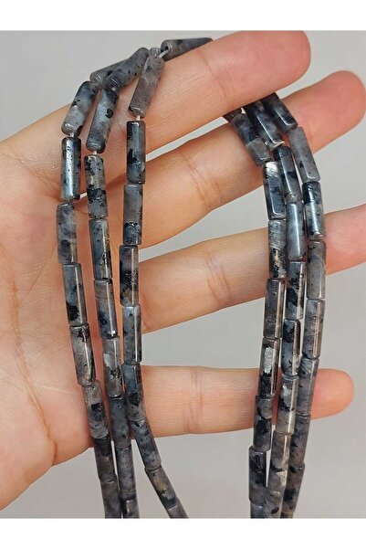 Yasamtohumu 4x12,5 мм циліндричний виріз браслет довжиною спектроліт камінь -...