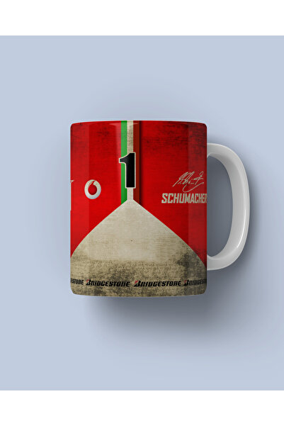 FNBX كوب مايكل شوماخر 2005 أبيض عتيق بطبعة RFL