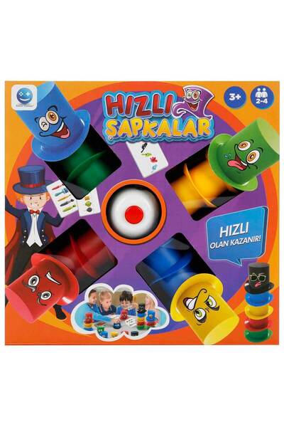 Smile Games Fast Hats Box Game