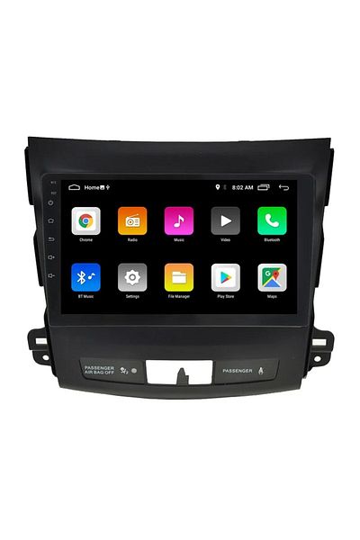 EXVOL MITSUBISHİ OUTLANDER 2 ANDROID MULTIMEDIA CARPLAY 9 INCH HD IPS SCREEN 2GB/32GB CAMERA GIFT