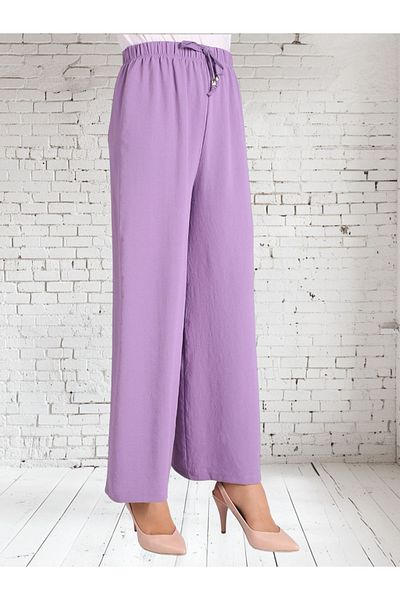 STİLZERAFET Loose Cut Wide Leg Trousers