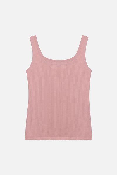 koza iç giyim Women's 2-Piece Thick Strap Corded Tank Top