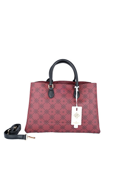 LAMBERTİ CRESTED TOTE OPEN MAUTH