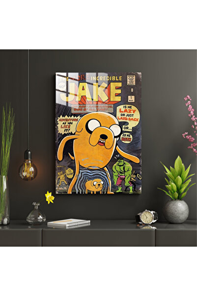 Özcan Reklam Adventure Time Jake Metal Poster