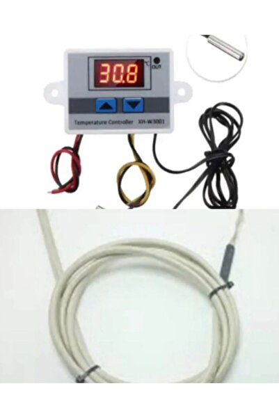 diasithalat W 3001 Dijital Termostat,1mt Rezistans Kablo, Kuluçka Seti, Kuluçka Makinesi