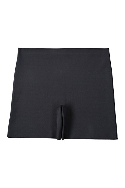 Cozy Koala Kadın Iz Yapmayan Lazer Kesim, Silikonlu Yüksek Bel, Siyah Toparlayıcı Korse Şort