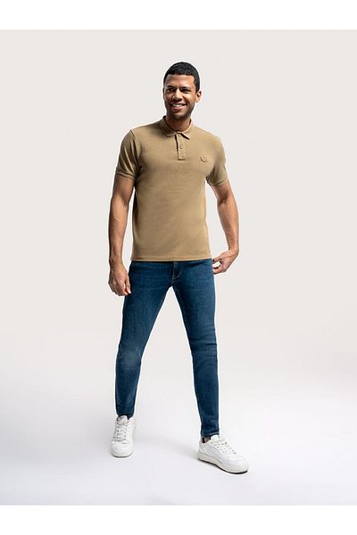 Loft lf 2035463   Ανδρικό μπλουζάκι Camel