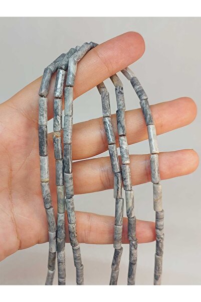 Yasamtohumu Duljina narukvice od jaspisnog kamena, cilindar kroj - 4x12.5mm, ...