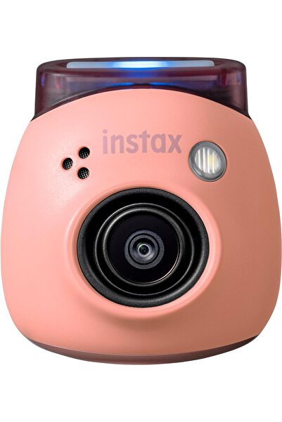 Fujifilm INSTAX Pal Palm Size Camera, Powder Pink, Wide Angle Lens, Multi Format INS PAL Pink