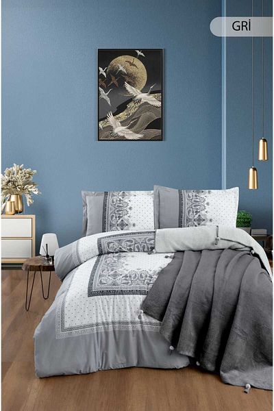 Ecosse Lavita Double Duvet Cover Set with Blanket