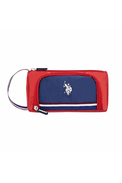 U.S. Polo Assn. U.S. Polo Red Navy Blue Pencil Case Plklk24311