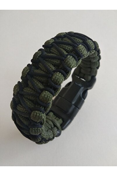 hobi outdoor Paracord Cobra Işlemeli Model Ateş Başlatıcı + Pusulalı Survival...