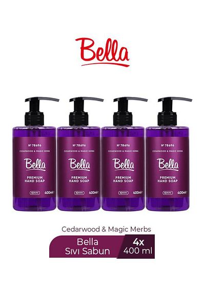 Bella Liquid Soap Cedar&Magic Purple 400 ml