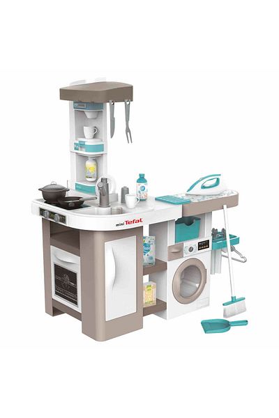 Smoby 2in1 Sound Washing Machine Kitchen Set