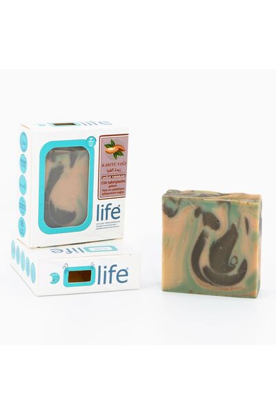 olife soap 3 قطع صابون بذور الشيا الطبيعي المصنوع يدوياً 3x100 جرام