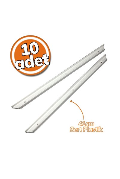 SYM Oyuncak Dolabı Rayı Beyaz 41 cm 10'lu Set