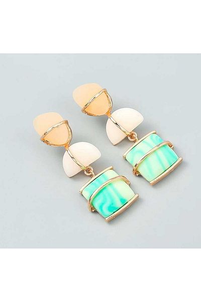 Wibex accessory Natural Stone Cool Dangle Stylish Earrings