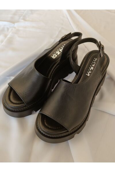 ENZO صندل من الجلد الطبيعي