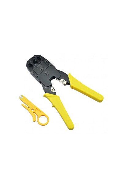 Genel Markalar Network Pensesi Jack Rj45 Rj11 Rj9 Sıkma Çakma Pensesi Cat5 Cat6 - Kablo Soyucu