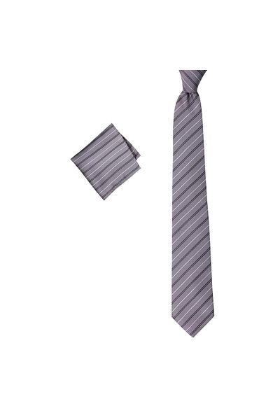 1001 Kravat Men's Gift Set - With Handkerchief, Tie and Cufflinks