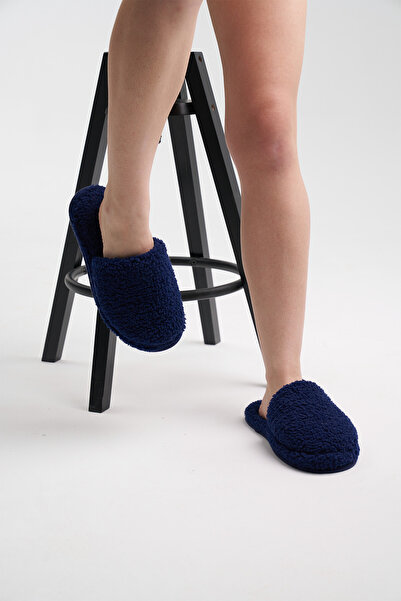 Homelover Βαμβακερές Παντόφλες Σπίτι Μπάνιου Μετά το Ντους Μαλακές Λούτρινες Χονδρές Σόλες Ειδικού Σχεδίου