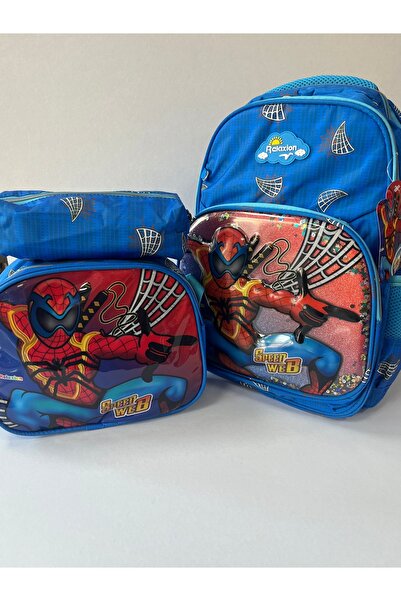 TUZY KIRTASİYE OYUNCAK KABARTMA DESENLİ 3 LÜ OKUL ÇANTASI SETİ