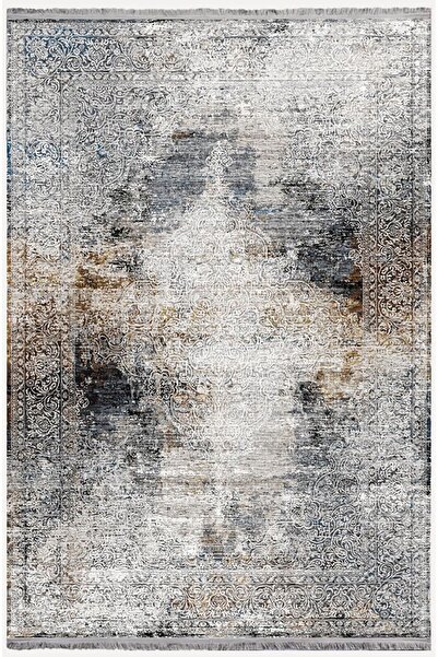 kilim home سجادة زخرفية مهدبة بنمط عتيق كلاسيكي من Mars 2163