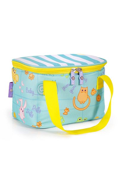 Milk & Moo Milk&Moo Lunchbox, Lunchtasche, Brotdose, Kühltasche, Türkis