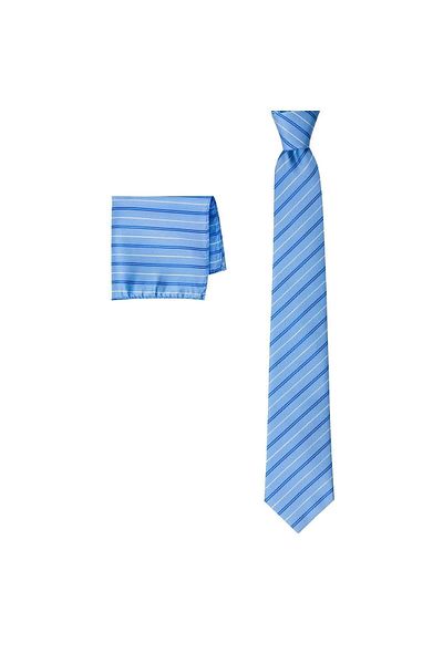 1001 Kravat Men's Gift Set - With Handkerchief, Tie and Cufflinks
