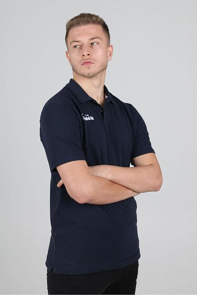Diadora Μπλουζάκι κάμπινγκ Pique Navy Blue